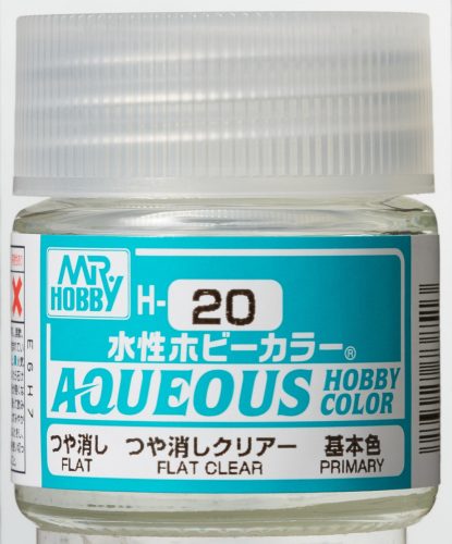 Mr. Hobby - Aqueous Hobby Color - Renew (10 ml) Flat Clear H-020