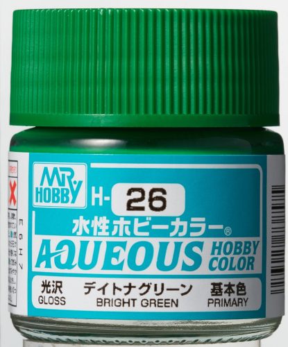 Mr. Hobby - Aqueous Hobby Color - Renew (10 ml) Brigth Green H-026