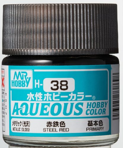 Mr. Hobby - Aqueous Hobby Color - Renew (10 ml) Steel Red H-038