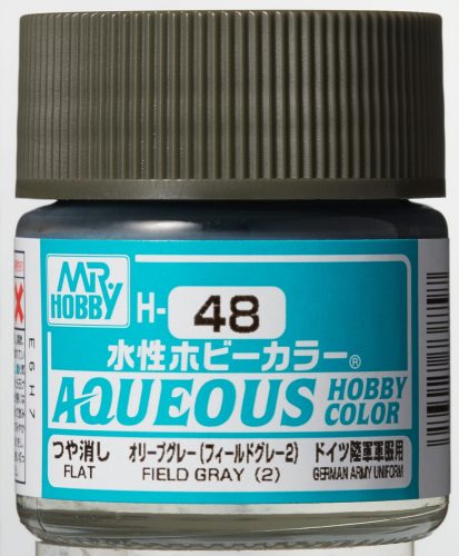 Mr. Hobby - Aqueous Hobby Color - Renew (10 ml) Field Gray (2) H-048