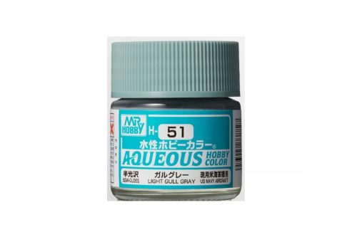 Mr. Hobby - Aqueous Hobby Color - Renew (10 ml) Light Gull Gray H-051