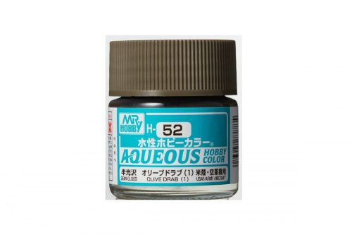 Mr. Hobby - Aqueous Hobby Color - Renew (10 ml) Olive Drab (1) H-052