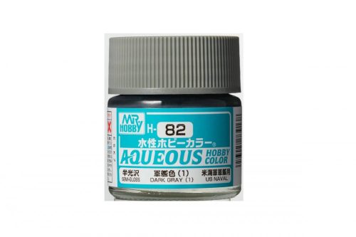 Mr. Hobby - Aqueous Hobby Color - Renew (10 ml) Dark Gray (1) H-082