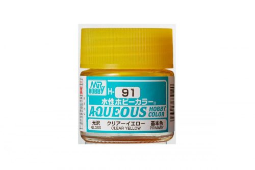 Mr. Hobby - Aqueous Hobby Color - Renew (10 ml) Clear Yellow H-091