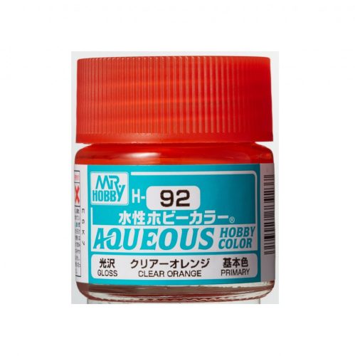 Mr. Hobby - Aqueous Hobby Color H-092 Renew (10 ml) Clear Orange