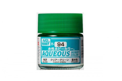 Mr. Hobby - Aqueous Hobby Color - Renew (10 ml) Clear Green H-094