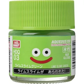   Mr Hobby - AQUEOUS DRAGON QUEST COLOR (10ml) Lime Slime Green
