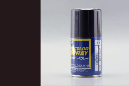 Mr. Hobby - Mr. Color Spray (100 ml) Metal Black S-078