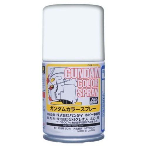 Mr Hobby - Gunze - Mr Hobby -Gunze Gundam Color Spray (10ml) MS White