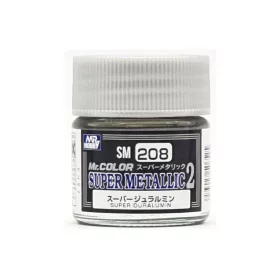   Mr Hobby - Mr. Color Super Metallic II Duper Duralumin (10 ml) SM-208