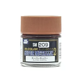   Mr Hobby - Mr. Color Super Metallic II Super Kappa (Copper) (10 ml) SM-209