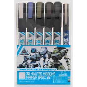 Mr Hobby - 30 MINUTES MISSIONS Marker Basic Set