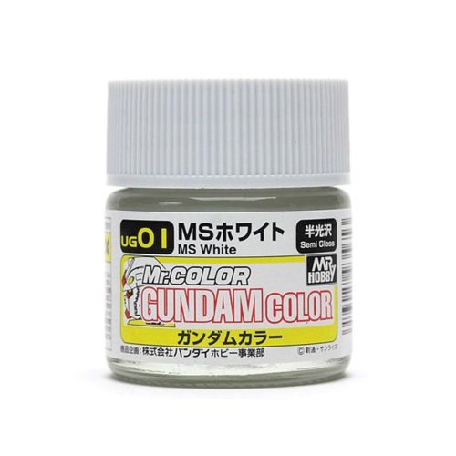 Mr Hobby - Gunze - Mr Hobby -Gunze Gundam Color (10ml) MS White