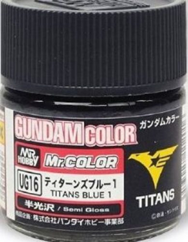 Mr Hobby - Gunze - Mr Hobby -Gunze Gundam Color (10ml) Titans Blue 1
