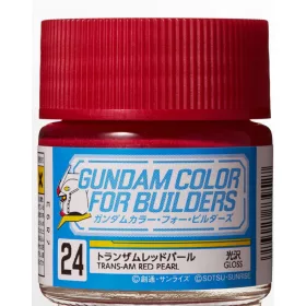   Mr Hobby - Gundam Color For Builders (10ml) TRANS-AM RED PEARL