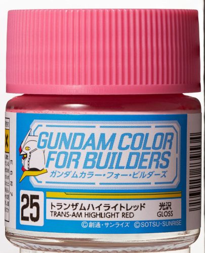Mr Hobby - Gunze - Mr Hobby -Gunze Gundam Color For Builders (10ml) TRANS-AM HIGHLIGHT RED