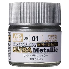 Mr Hobby - Mr. Color Ultra Metallic (10 ml) Ultra Silver