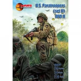 Mars Figures - WWII U.S. Paratroopers  set 2