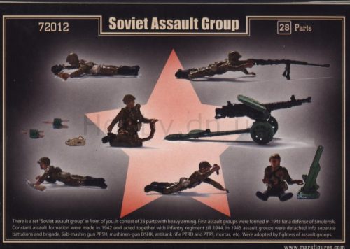Mars Figures - WWII Soviet assault group