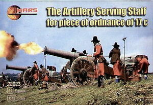 Mars Figures - Artillery serving staff, XVII century