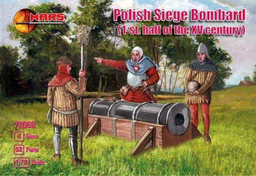 Mars Figures - Polish siege bombard,1st half XV century