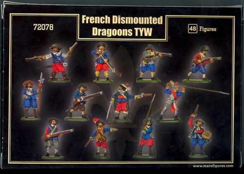 Mars Figures - French Dismount dragoons