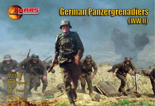 Mars Figures - WWII German panzergrenadiers