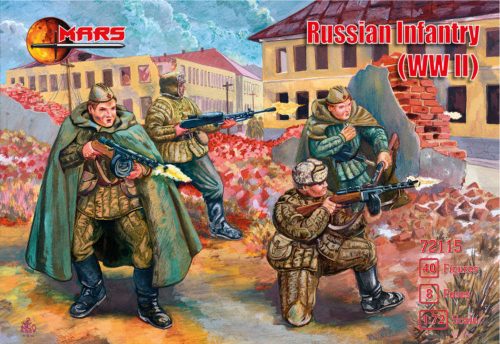Mars Figures - WWII Russian infantry