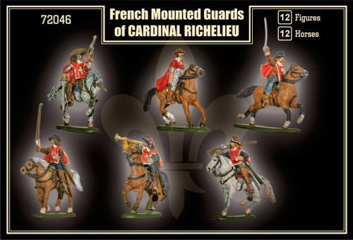 Mars Figures - French Mounted Guards Of Card. Richelieu