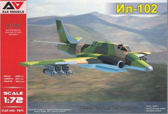 Modelsvit - IL 102 Experimental ground-attack aircra (Sukhoi Su-25' rival)