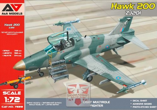 A&A Models - 1/72 Hawk -200 (reg.No ZJ201)