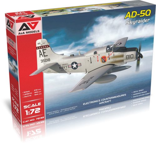 A&A Models - 1/72 AD-5Q  "Sky Raider" (ECM version) 