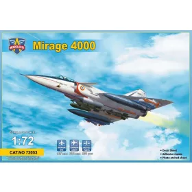 Modelsvit - Mirage 4000 twinjet fighter prototype