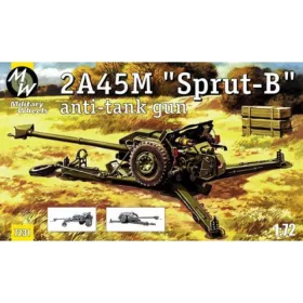 Military Wheels - 2A45M   Sprut-B   anti tunk gun