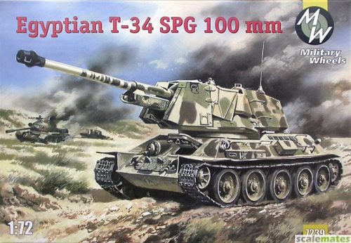 Military Wheels - T-34-100 Egypt Army