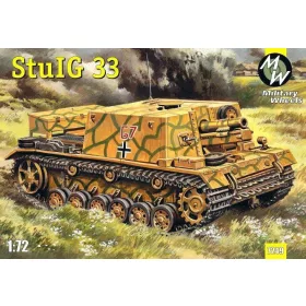   Military Wheels - StulG 33 German self-propelled gun harcjármű makett