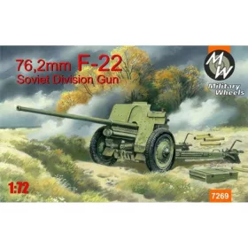 Military Wheels - F-22 Soviet 76  2mm division gun
