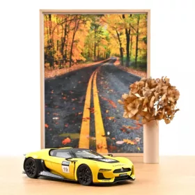 Norev - GT by Citroen 2008 Yellow and Black Concept Car