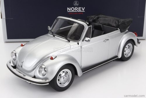 Norev - Volkswagen Beetle 1303 Cabriolet 1973 Silver