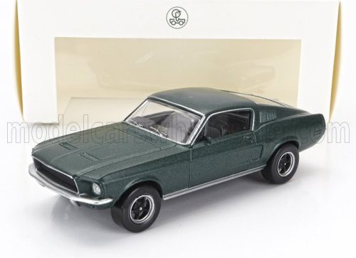 NOREV - FORD USA MUSTANG GT FASTBACK COUPE 1968 SATIN GREEN MET