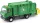 Norev - RENAULT RUBBISH TRUCK D 2.1  GREEN