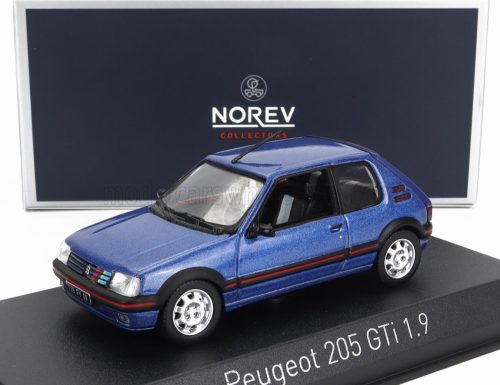 NOREV - PEUGEOT 205 1.9 GTi 1992 MIAMI BLUE