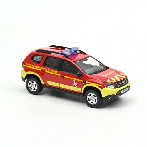 Norev - 1:43 Dacia Duster 2020 - Pompiers - Chef De Groupe