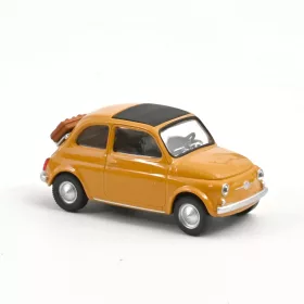 Norev - Fiat 500 F 1965 Yellow Positano Jet-car -