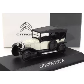 NOREV - CITROEN TYPE A CABRIOLET CLOSED 1919 BEIGE BLACK