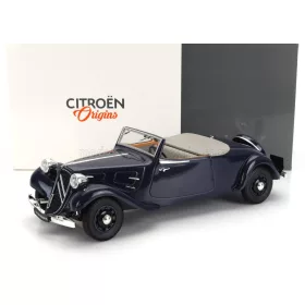NOREV - CITROEN TRACTION AVANT CABRIOLET OPEN 1939 BLUE