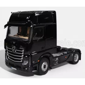   NZG - MERCEDES BENZ ACTROS L 1863 GIGASPACE 4x2 MIRRORCAM TRACTOR TRUCK 2-ASSI 2023 BLACK