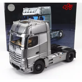   NZG - MERCEDES BENZ ACTROS 2 1863 GIGASPACE 4x2 MIRRORCAM TRACTOR TRUCK 2-ASSI EDITION 3 2020 GREY