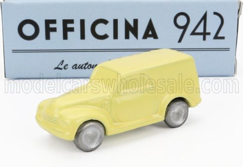 Officina-942 - FIAT 500C VAN FURGONCINO 1949 YELLOW