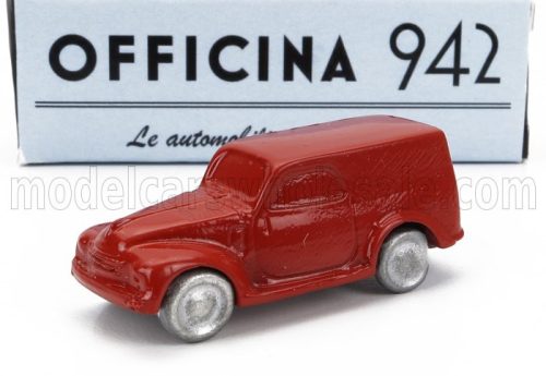 Officina-942 - FIAT 500C VAN FURGONCINO 1949 RED